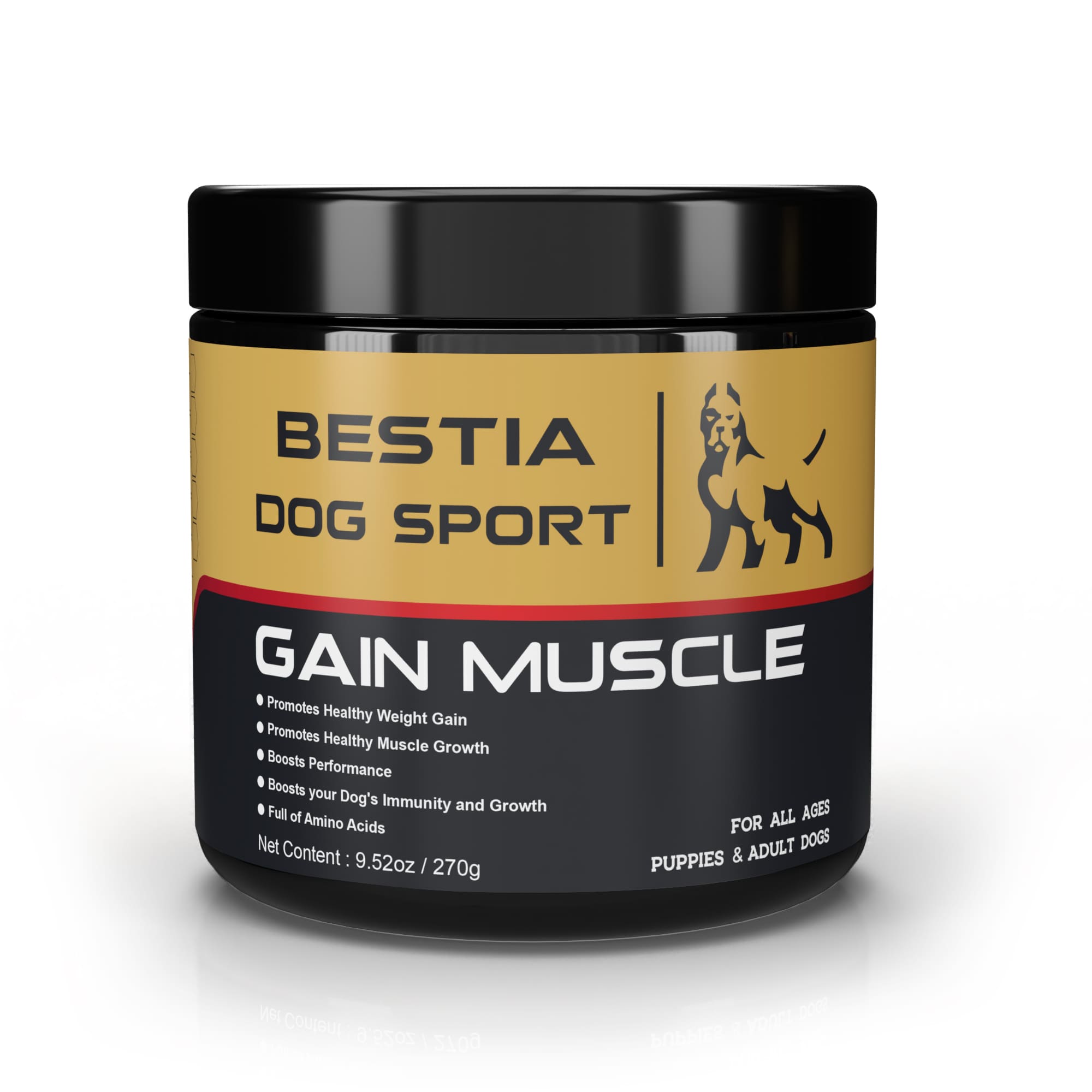 Doplněk krmiva BDS Gain Muscle pro psy
