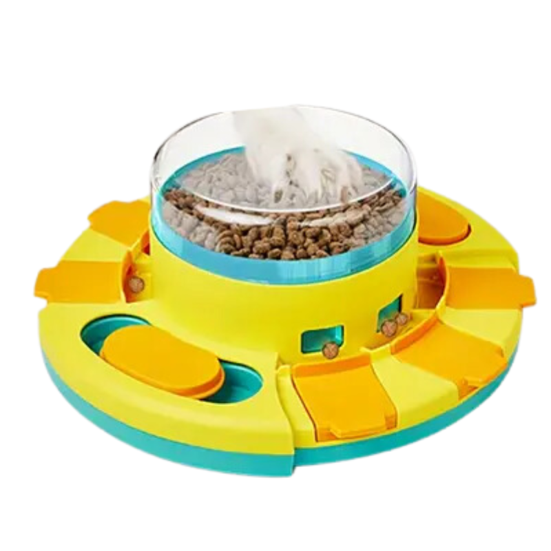 Interactive Dog Puzzle Feeder Toy for IQ Training-0
